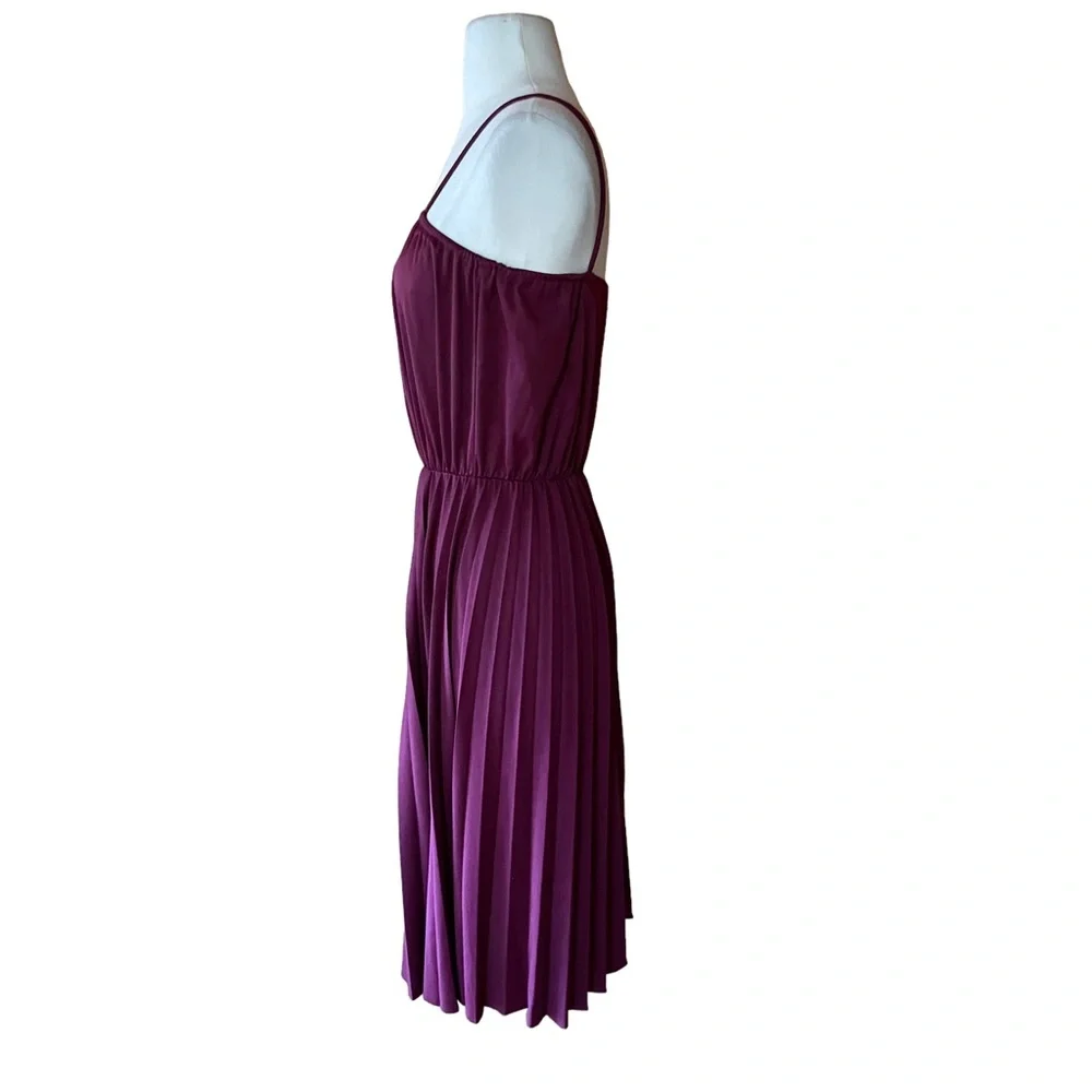 1970s 2 Piece‎ Poly, Pleated Sundress